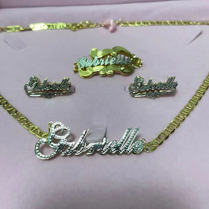 North & Pearl Refined Name Jewelry Set product thumbnail 5