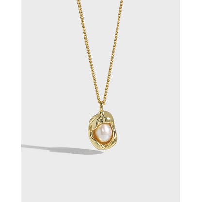 North & Pearl Organic Pearl Pendant Necklace product thumbnail 1