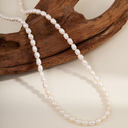 North & Pearl Rice Pearl Necklace product thumbnail 2