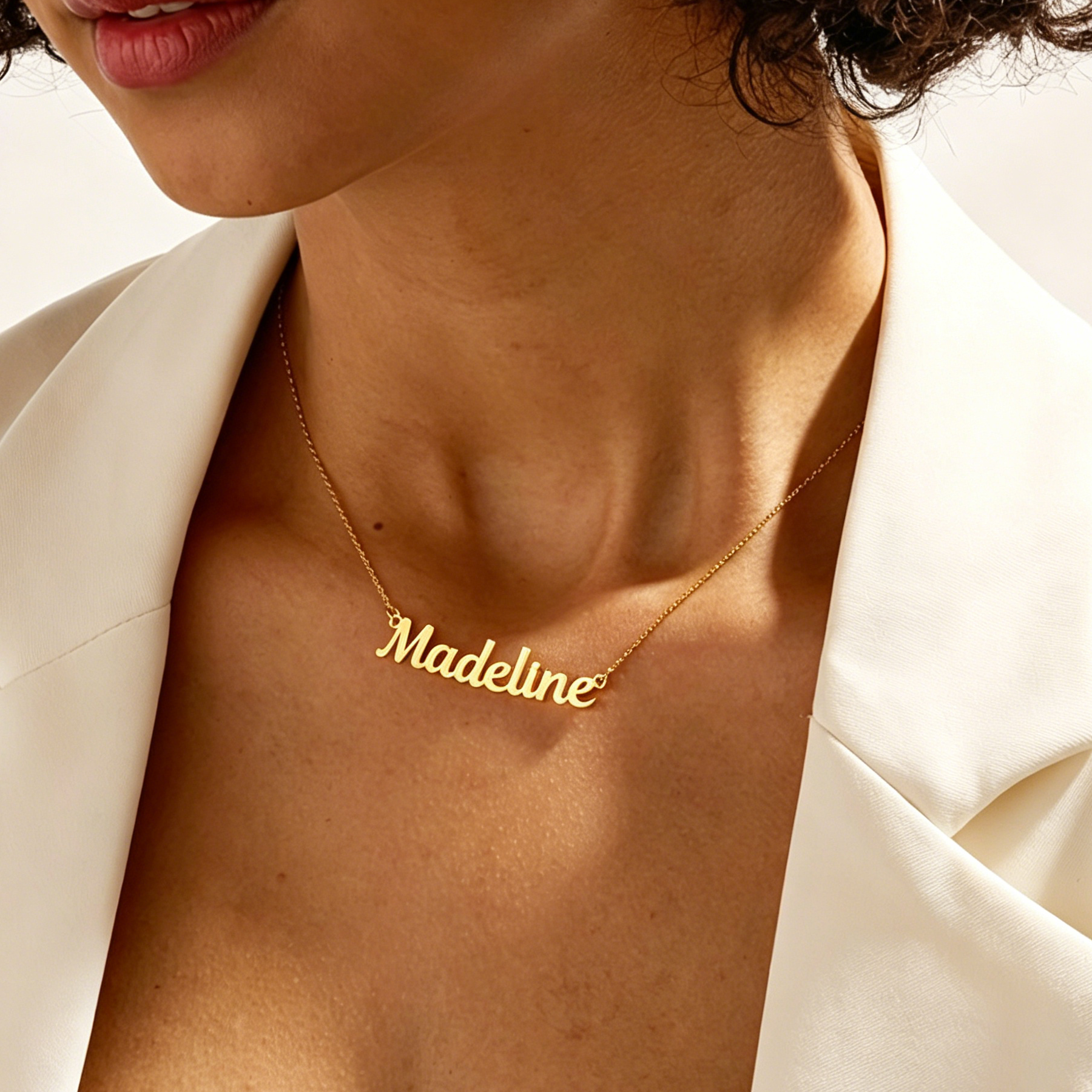 North & Pearl Statement Layering Name Necklace product image 3