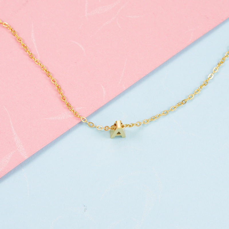 North & Pearl Layering Initial Necklace product image 4