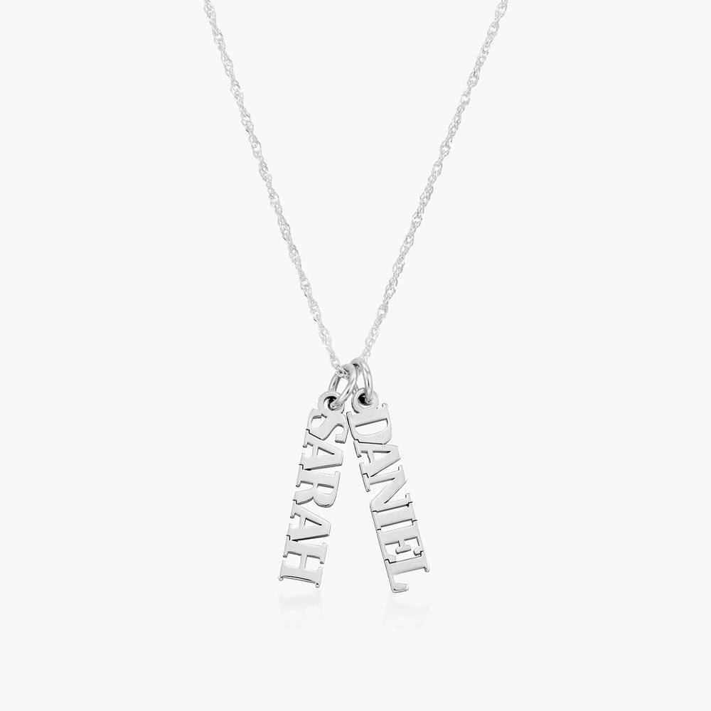 North & Pearl Floating Script Name Necklace product image 6