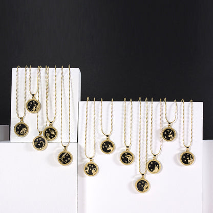 North & Pearl Zodiac Wish Card Necklace product thumbnail 1