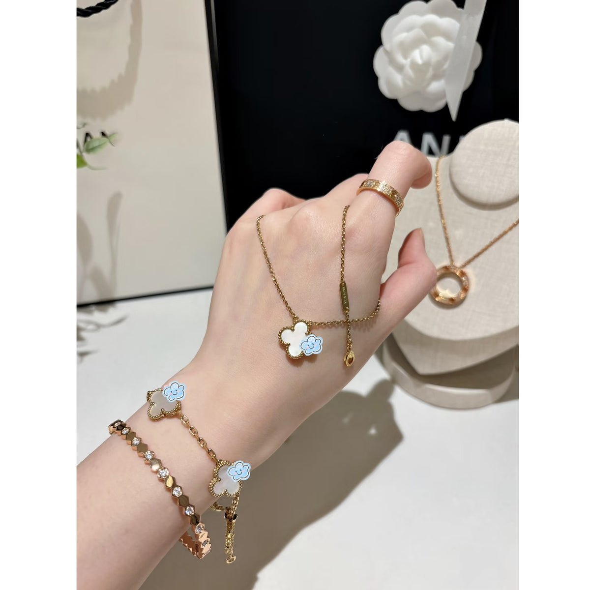 North & Pearl Stackable Clover Bracelet product image 4