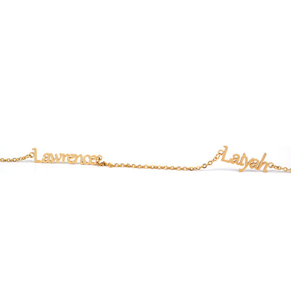 North & Pearl Nameplate Charm Necklace product thumbnail 2