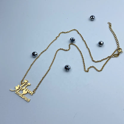North & Pearl Custom Script Pendant product thumbnail 2