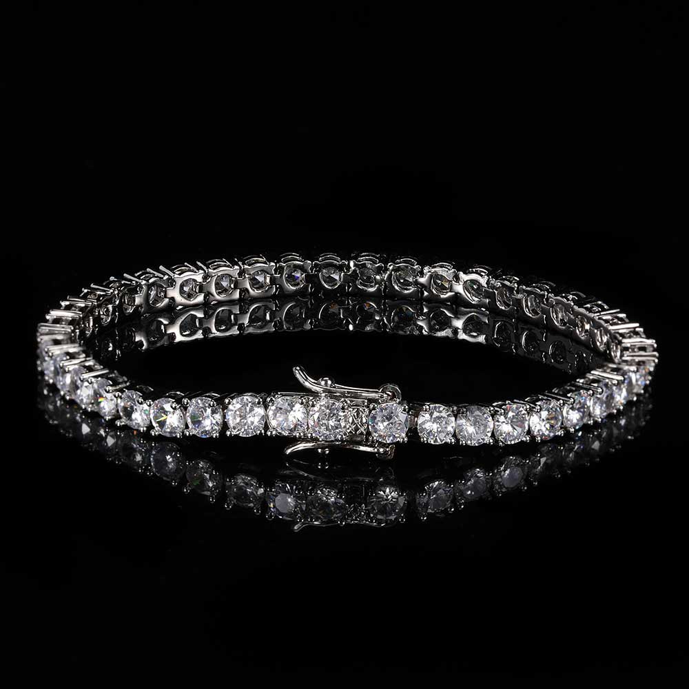 North & Pearl Sculpted Tennis Bracelet product image 4