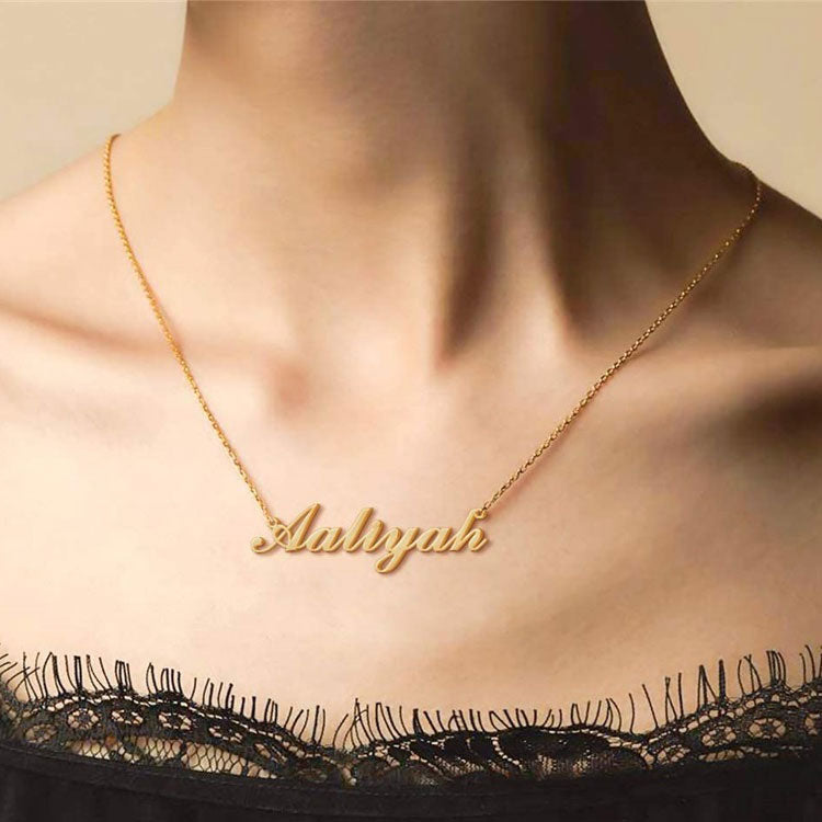 North & Pearl Classic Initial Charm Necklace product image