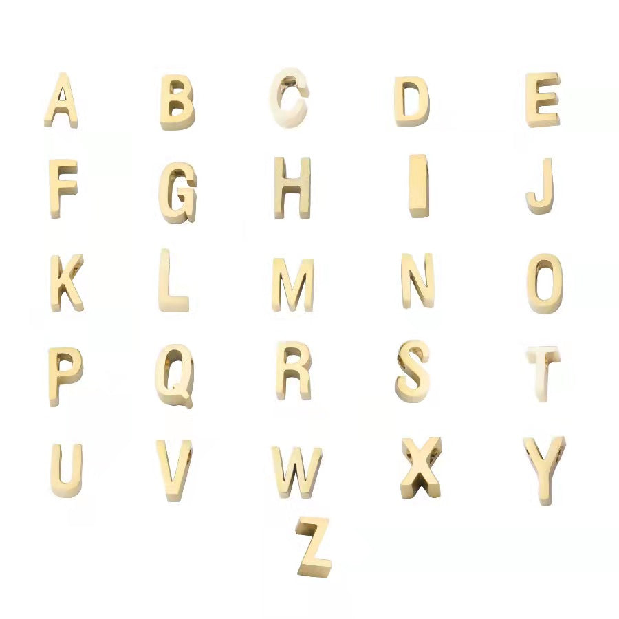North & Pearl Charm Refined Letter Necklace product image 6