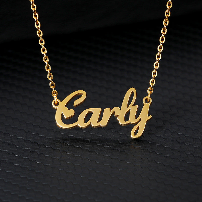 North & Pearl Everyday Letter Charm Necklace product image 1