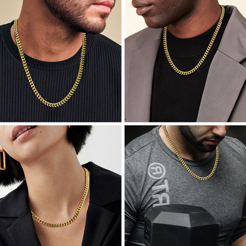 North & Pearl Cuban Link Chain Necklace product image 3