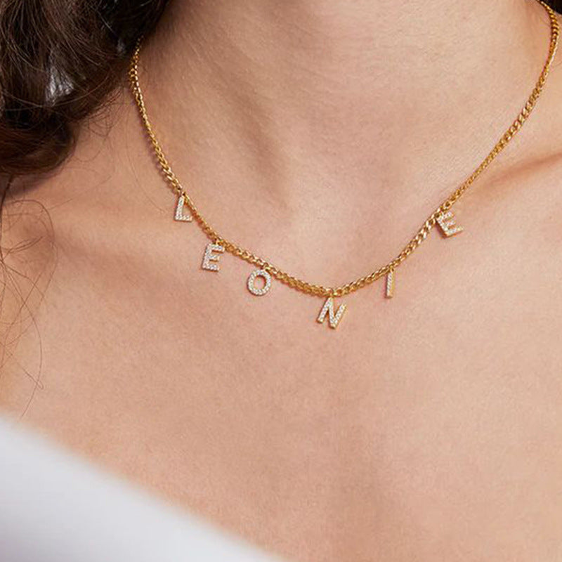 North & Pearl Pendant Polished Initial Necklace product image 3