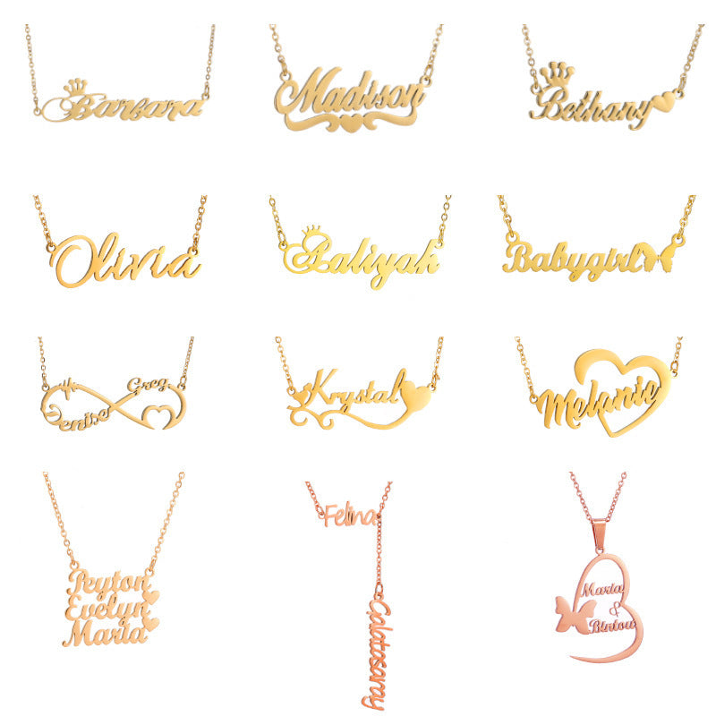 North & Pearl Giftable Name Jewelry Set product image 4