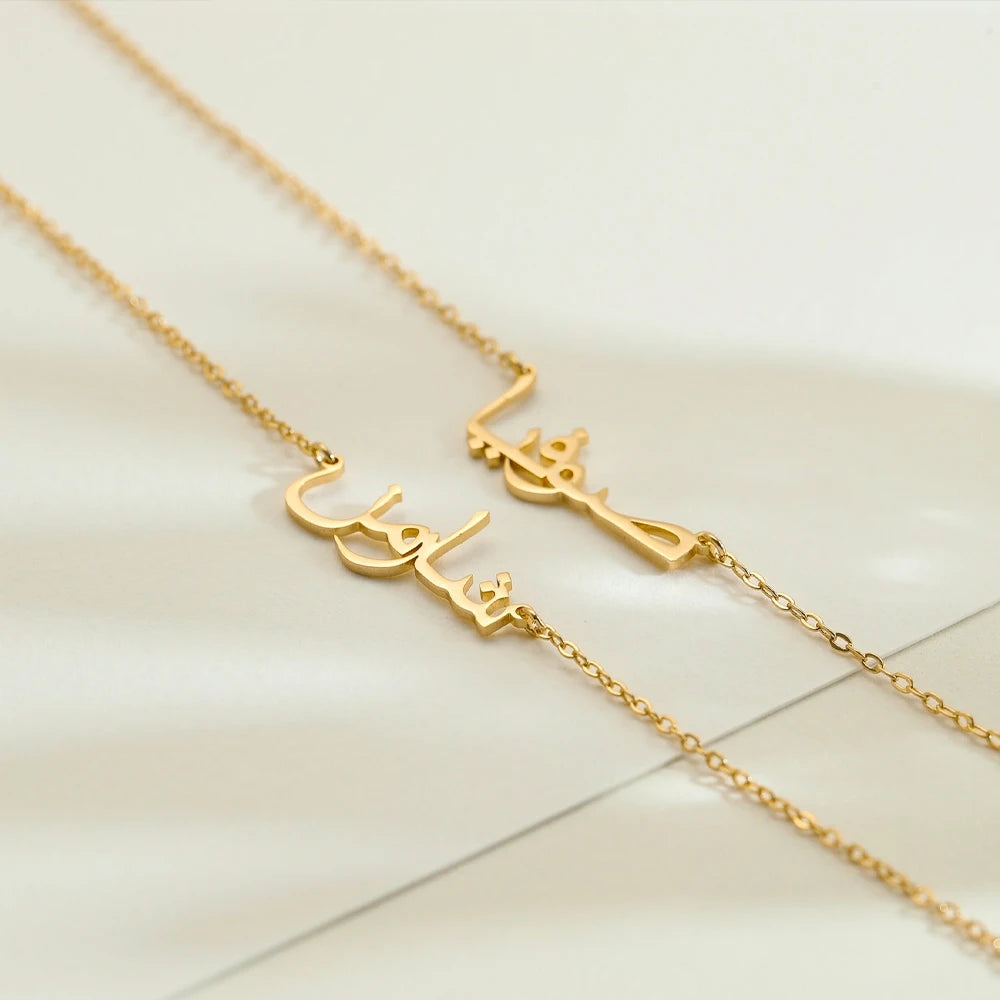 North & Pearl Signature Script Pendant Necklace product image 5