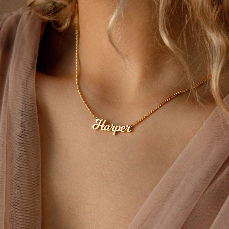 North & Pearl Giftable Letter Necklace product image 3