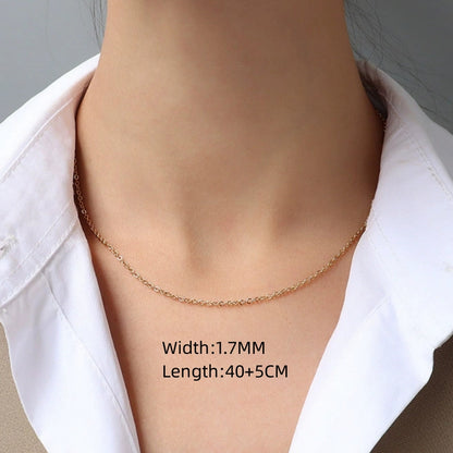 North & Pearl Refined Chain Necklace product thumbnail 6