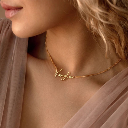 North & Pearl Layering Letter Necklace product thumbnail 3