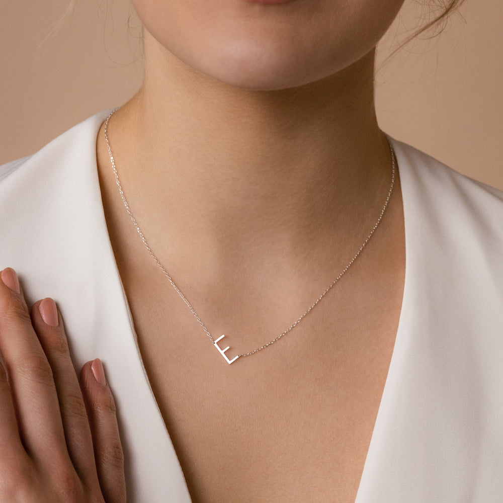 North & Pearl Polished Initial Necklace product image 5