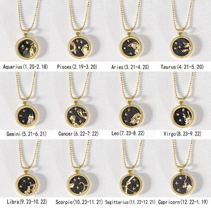 North & Pearl Zodiac Wish Card Necklace product thumbnail 3