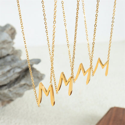North & Pearl Simple Initial Pendant Necklace product thumbnail 2