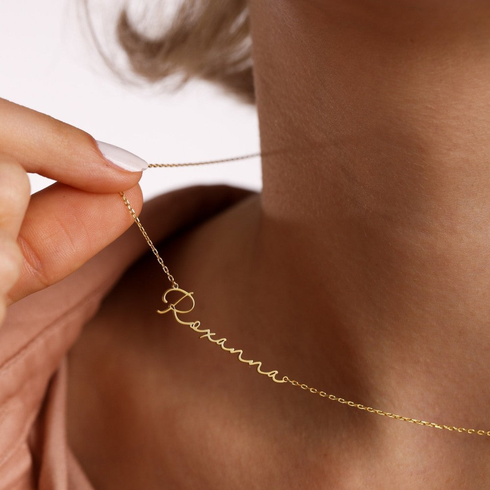 North & Pearl Layering Name Necklace product image
