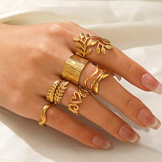 North & Pearl Twine Band Ring product image 2