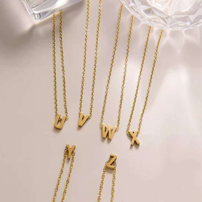 North & Pearl Charm Refined Letter Necklace product thumbnail 3