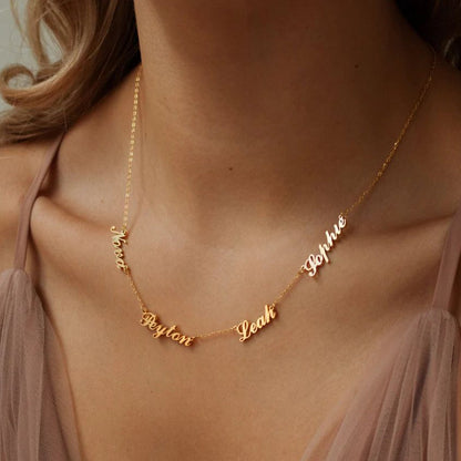 North & Pearl Custom Script Name Necklace product thumbnail 1