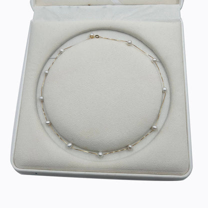 North & Pearl Pearl Station Necklace product thumbnail 1