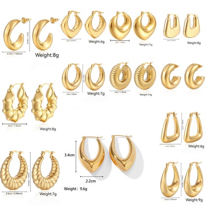 North & Pearl Modern Drop Earrings product thumbnail 3