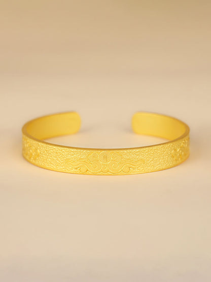 North & Pearl Embossed Cloud Cuff Bracelet product thumbnail 1