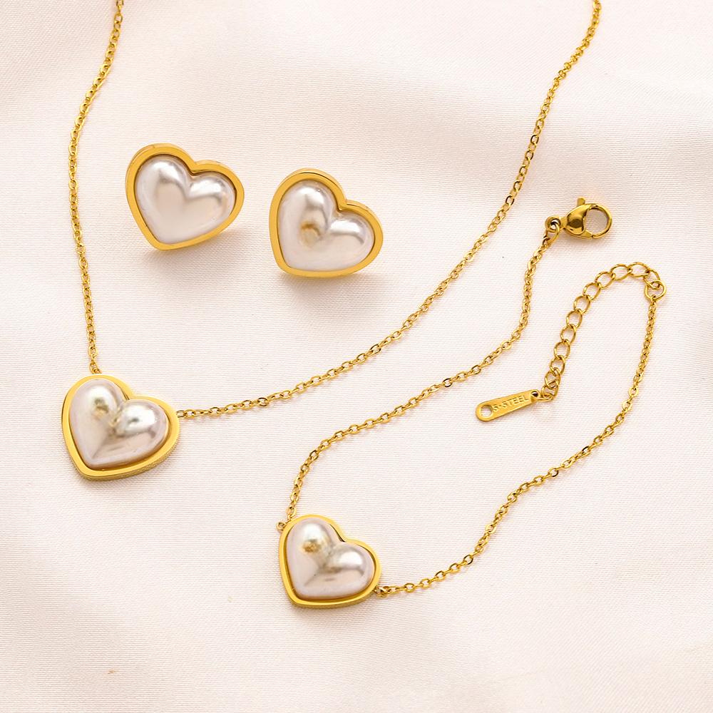 North & Pearl Polished Bead Earrings product image