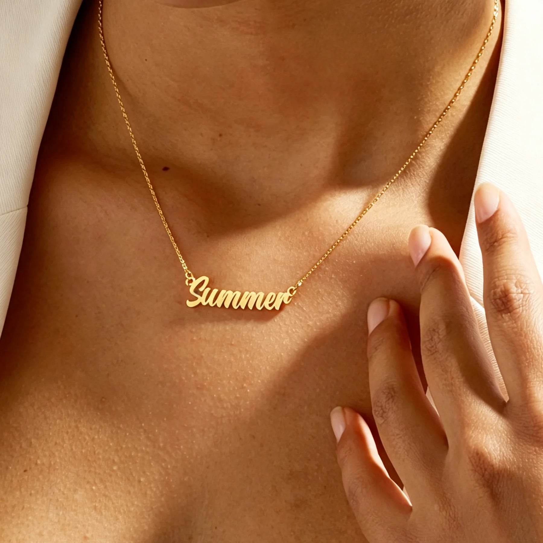 North & Pearl Statement Layering Name Necklace product image 6