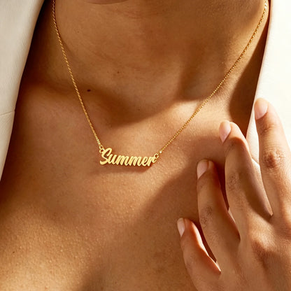 North & Pearl Statement Layering Name Necklace product thumbnail 6