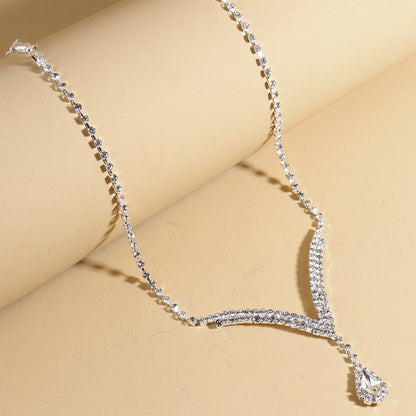 North & Pearl V Water Drop Jewelry Set product thumbnail 5