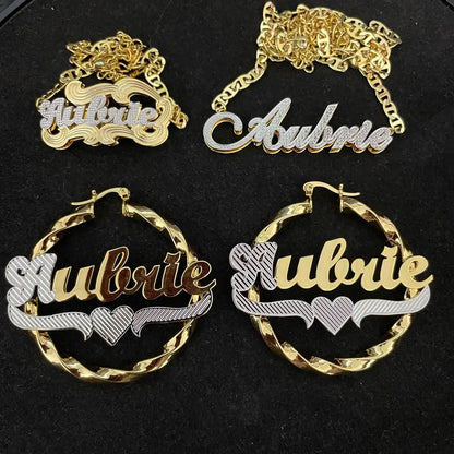 North & Pearl Refined Name Jewelry Set product thumbnail 4
