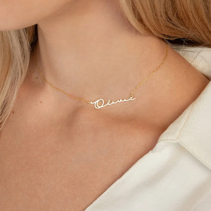 North & Pearl Charm Refined Initial Necklace product thumbnail 3