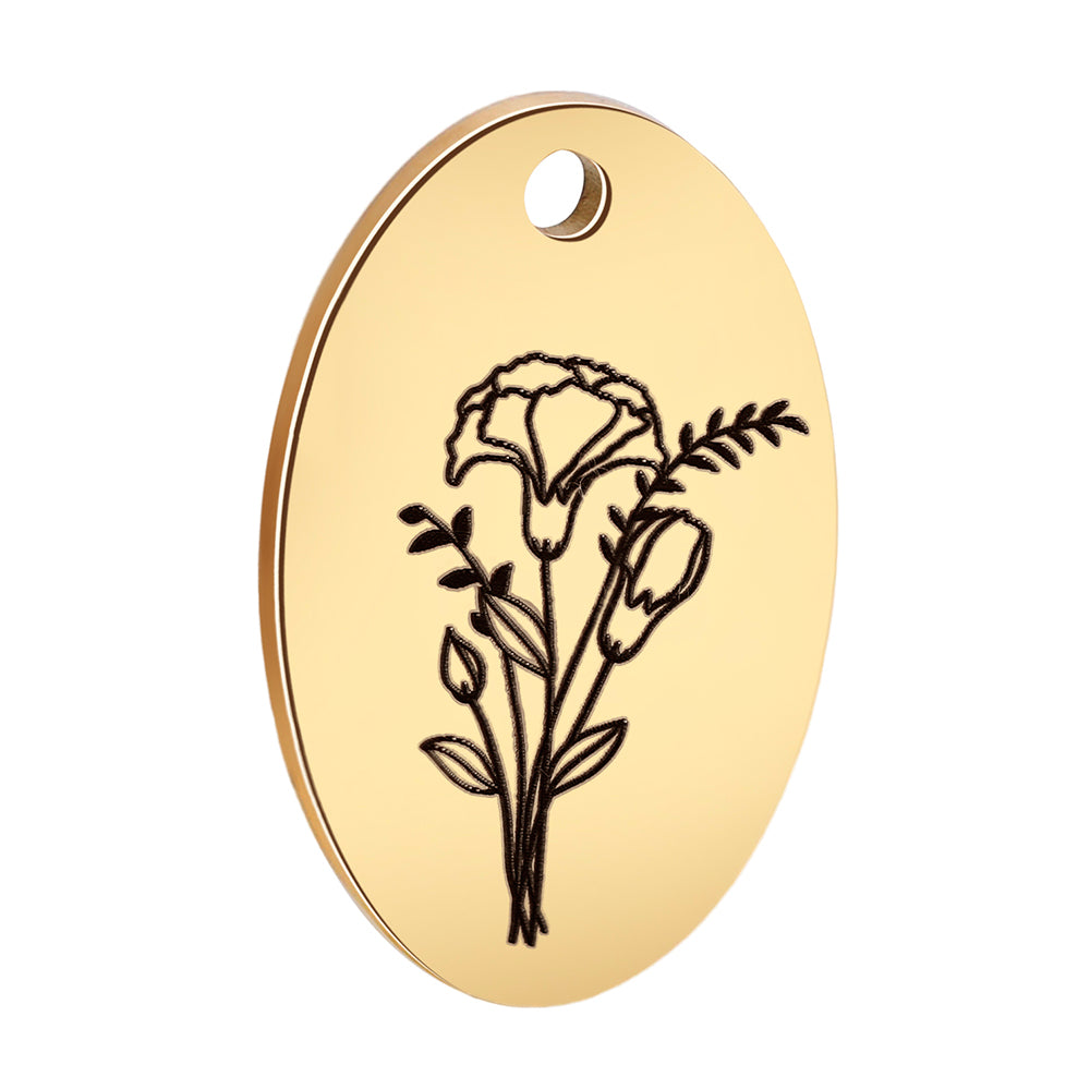 North & Pearl Birth Flower Accent Bracelet product image