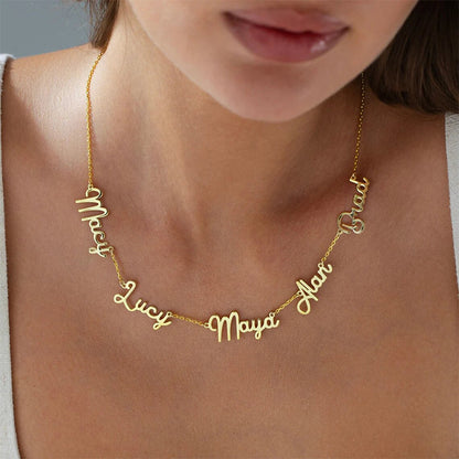 North & Pearl Dainty Name Pendant Necklace product thumbnail 1