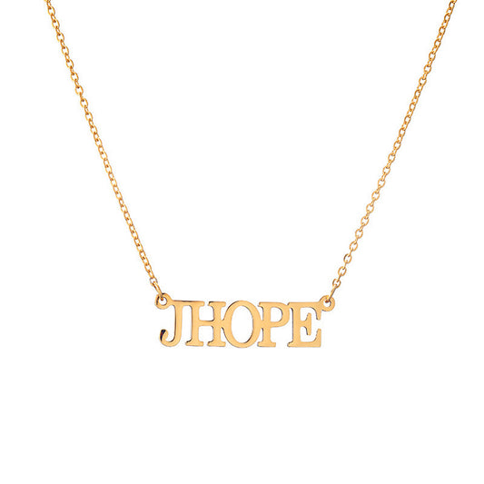 North & Pearl Charm Classic Letter Necklace product image 2