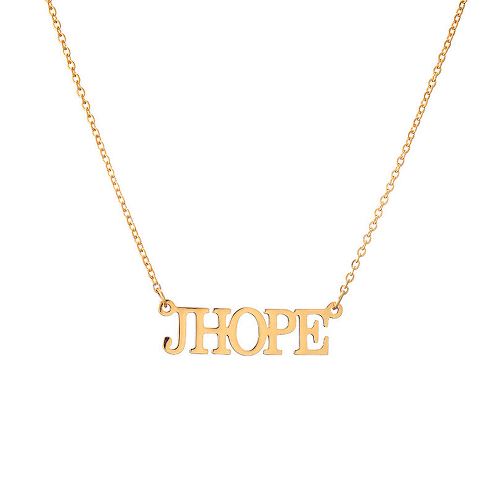 North & Pearl Charm Classic Letter Necklace product image 2