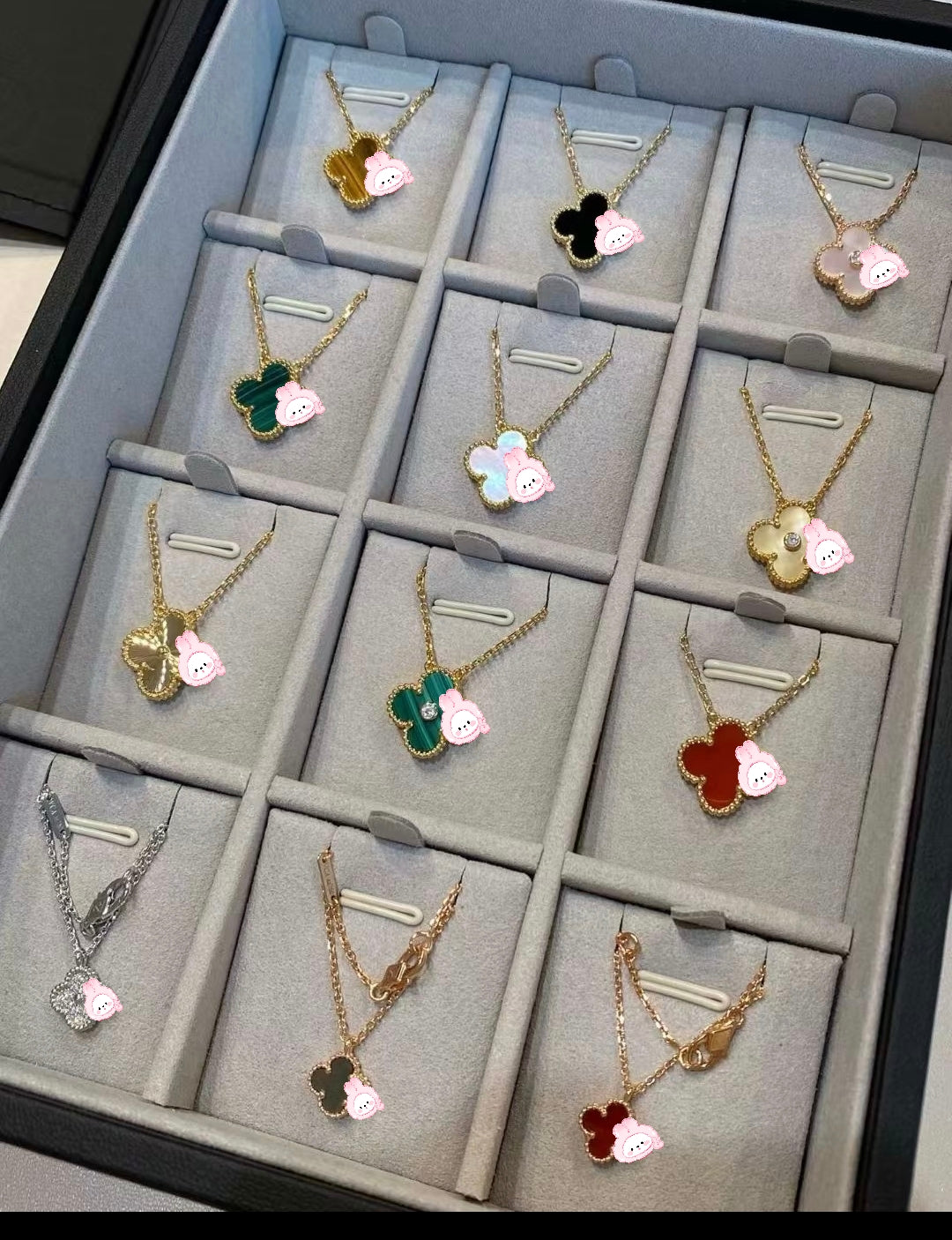 North & Pearl Dainty Clover Necklace product image 3