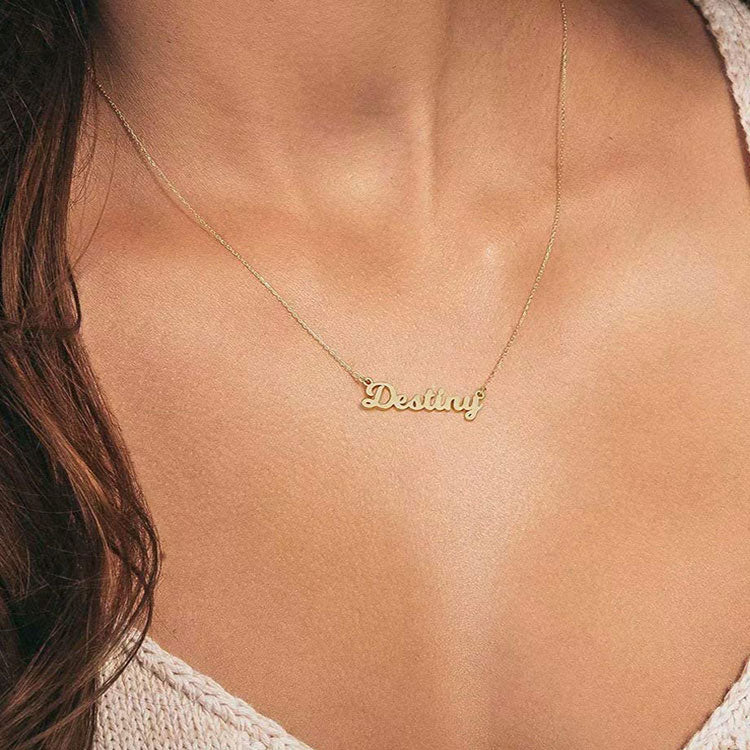 North & Pearl Classic Initial Charm Necklace product image