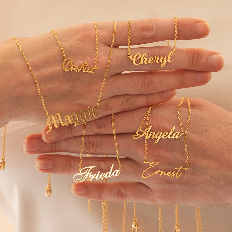 North & Pearl Giftable Letter Necklace product image 1