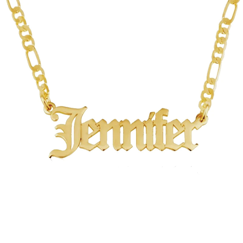 North & Pearl Polished Letter Necklace product image
