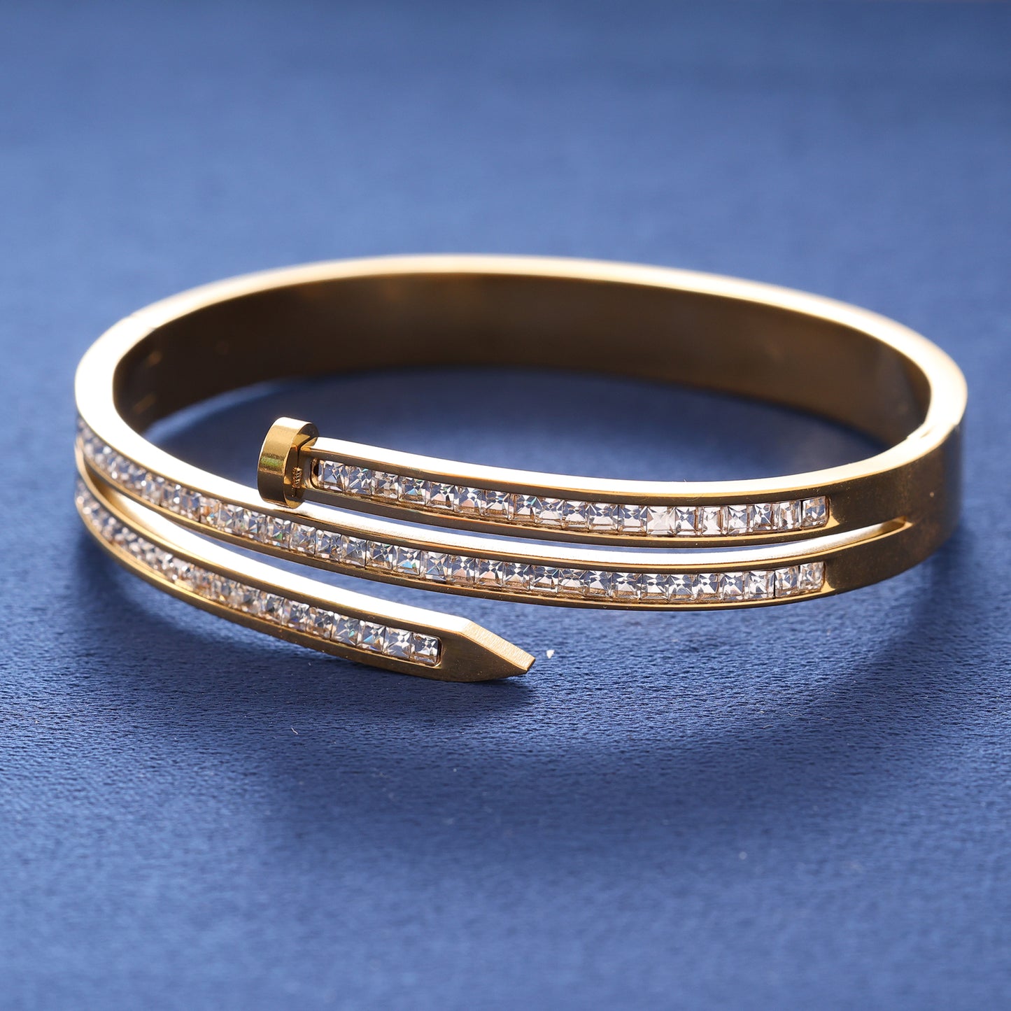 North & Pearl Clover Station Bracelet product image
