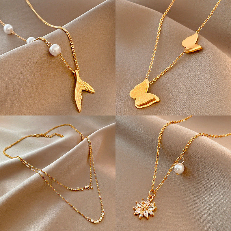 North & Pearl Open Heart Pendant Necklace product image 3