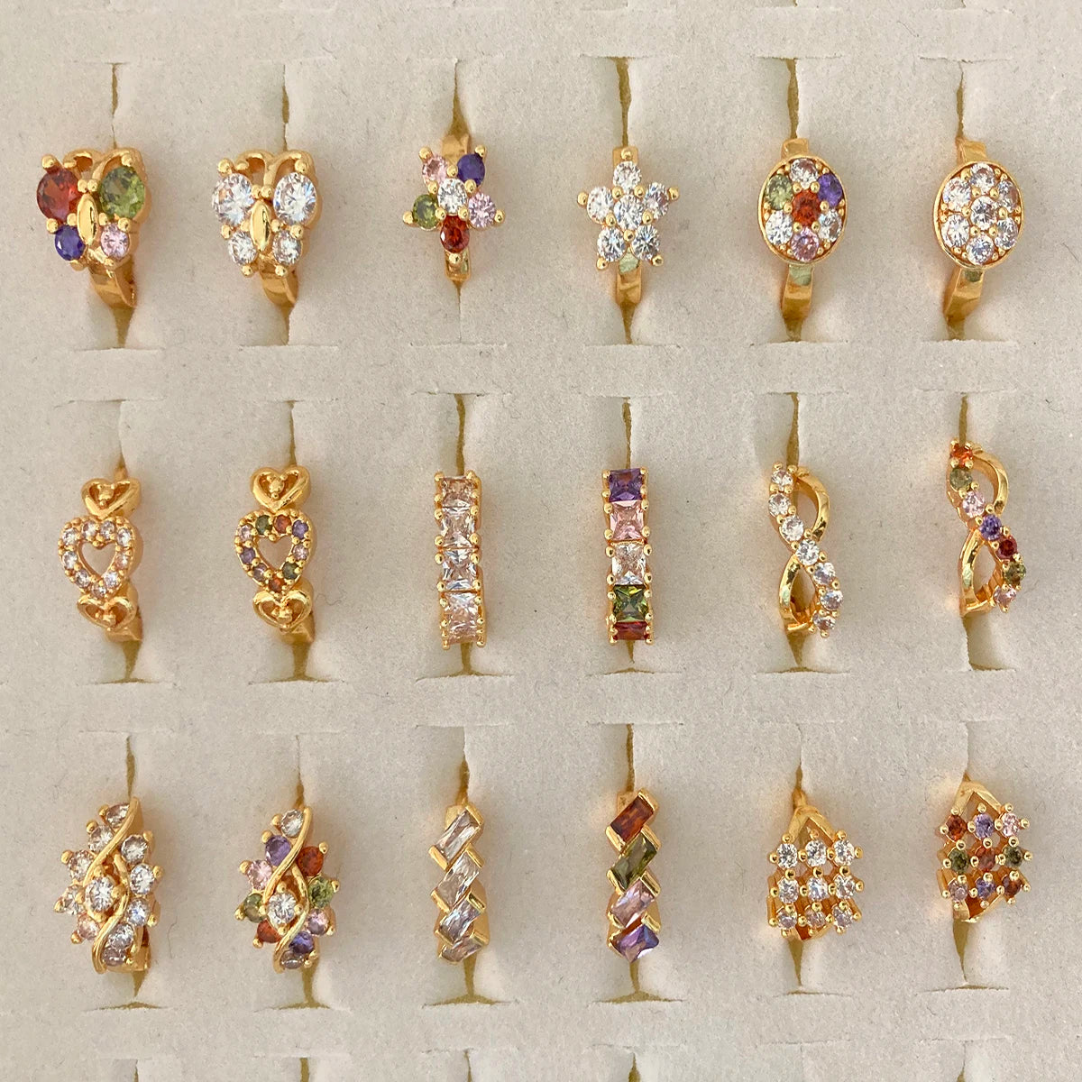 North & Pearl Petite Sparkle Earrings product image 1