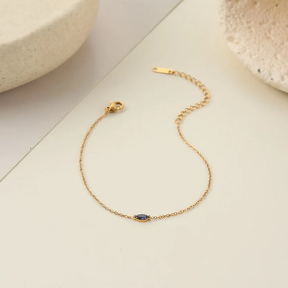 North & Pearl Marquise Birthstone Bracelet product thumbnail 3