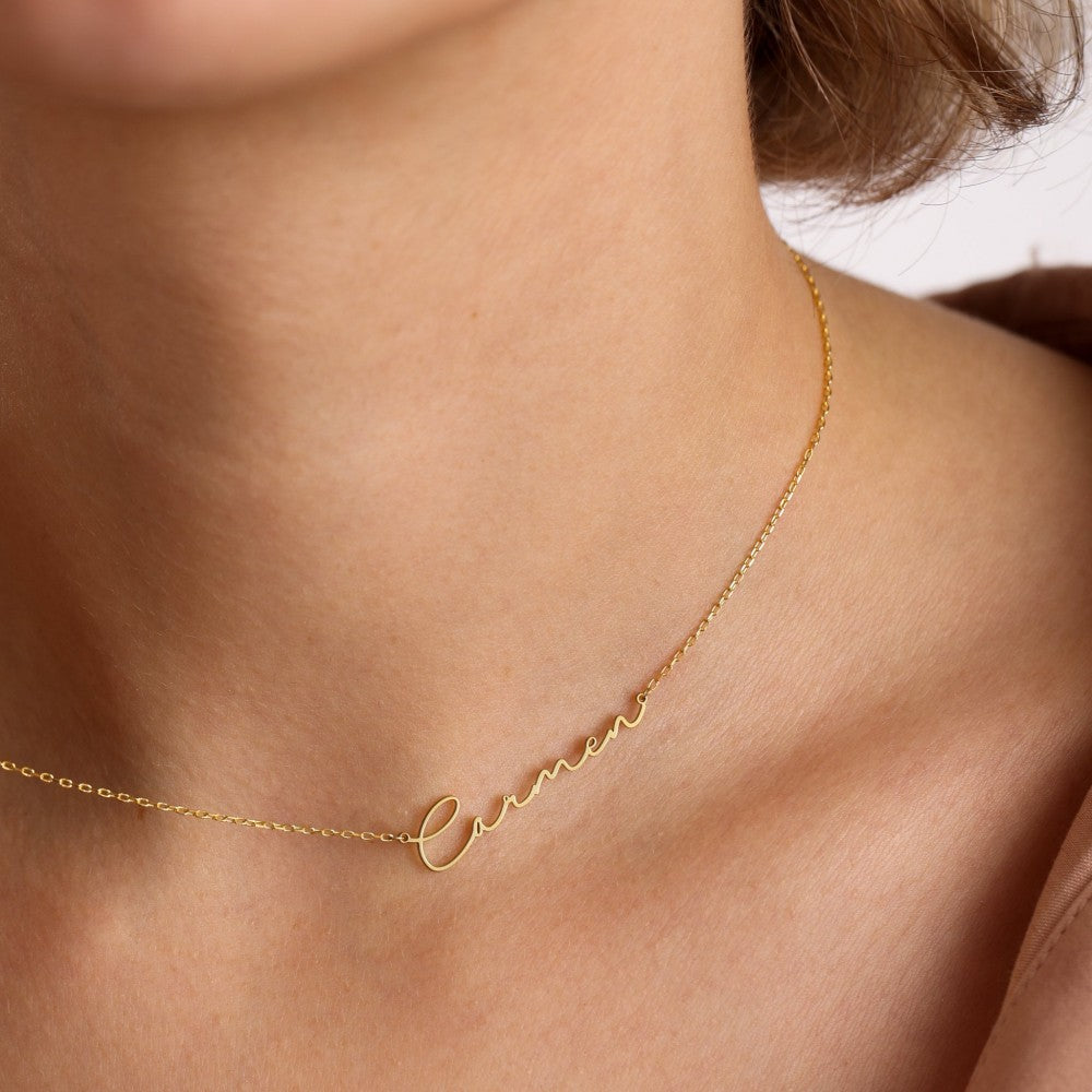 North & Pearl Layering Name Necklace product image 2